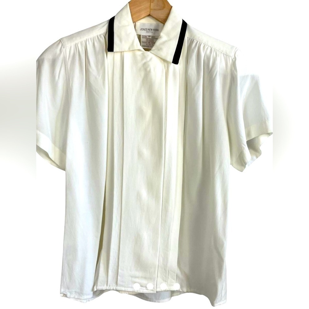 Vintage Jones New York Silk Blouse - Size 12